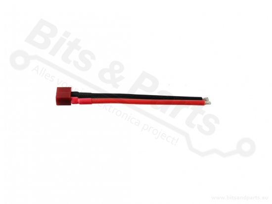 Voedingsconnectors Deans male+female met 16AWG kabeltje